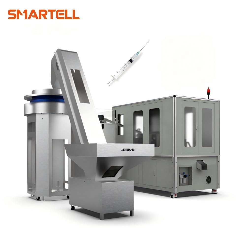 Machine d'impression de baril à seringue auto de conception Smartell