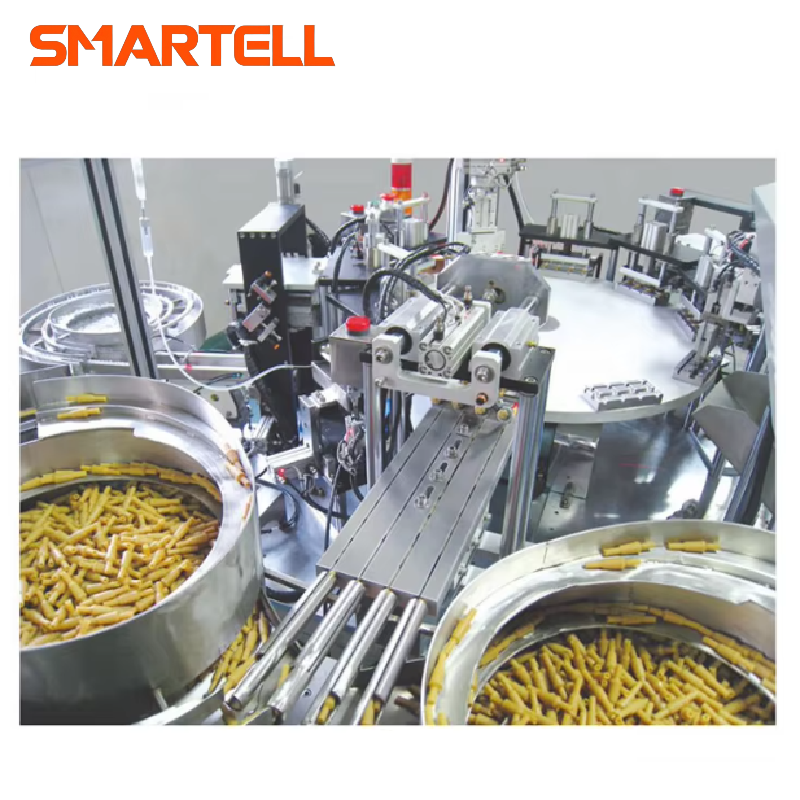 Chaîne de production réglée d'infusion de produits médicaux machine d'assemblage de tube de latex 