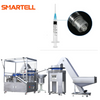 Machine d'assemblage automatique de seringue jetable Luer Lock de qualité médicale SMARTELL, garantie d'un an contrôlée par PLC