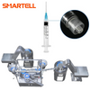 Machine d'assemblage automatique de seringue jetable Luer Lock de qualité médicale SMARTELL, garantie d'un an contrôlée par PLC
