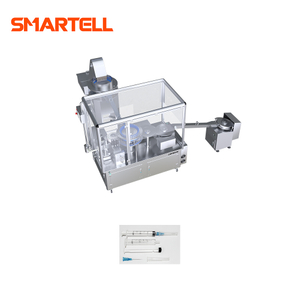 Machine de tampographie de seringue SMT-2001 pour la matière première de forme cylindrique PP