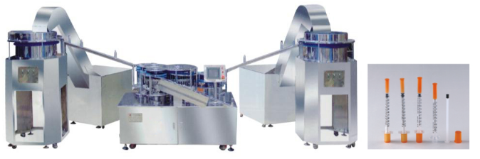 Machine d'assemblage &agrave; seringue &agrave; insuline SMT-3008 