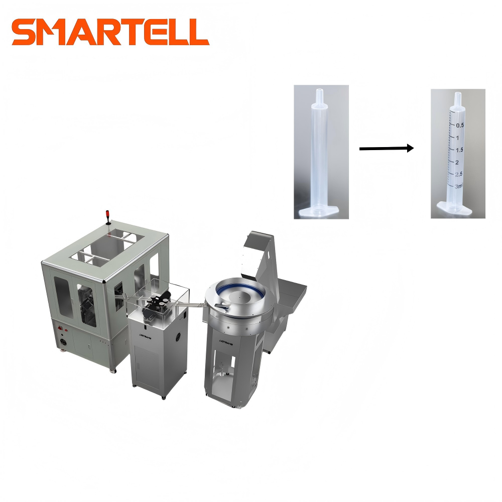 Machine de tampographie automatique de baril de seringue jetable de seringue jetable d'usage médical de 3ML