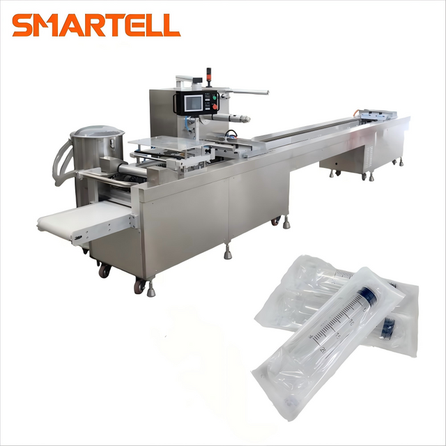 Machine d'emballage sous blister de seringues pour un emballage efficace des produits