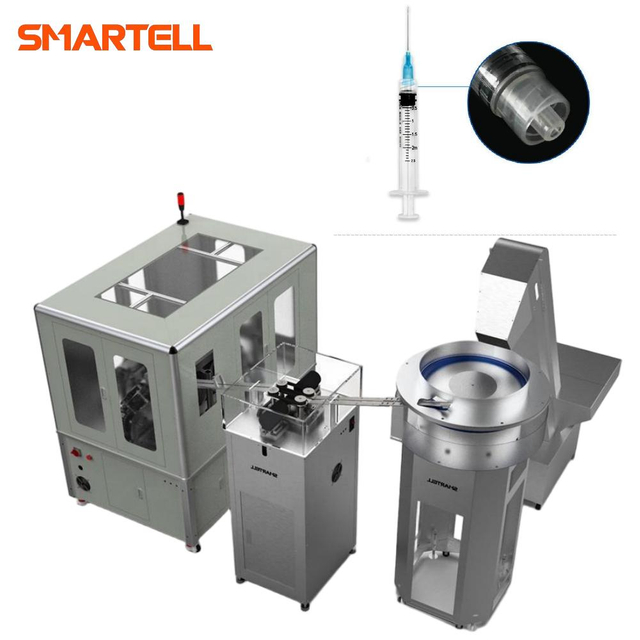 Machine d'impression de baril de seringue Luer Lock