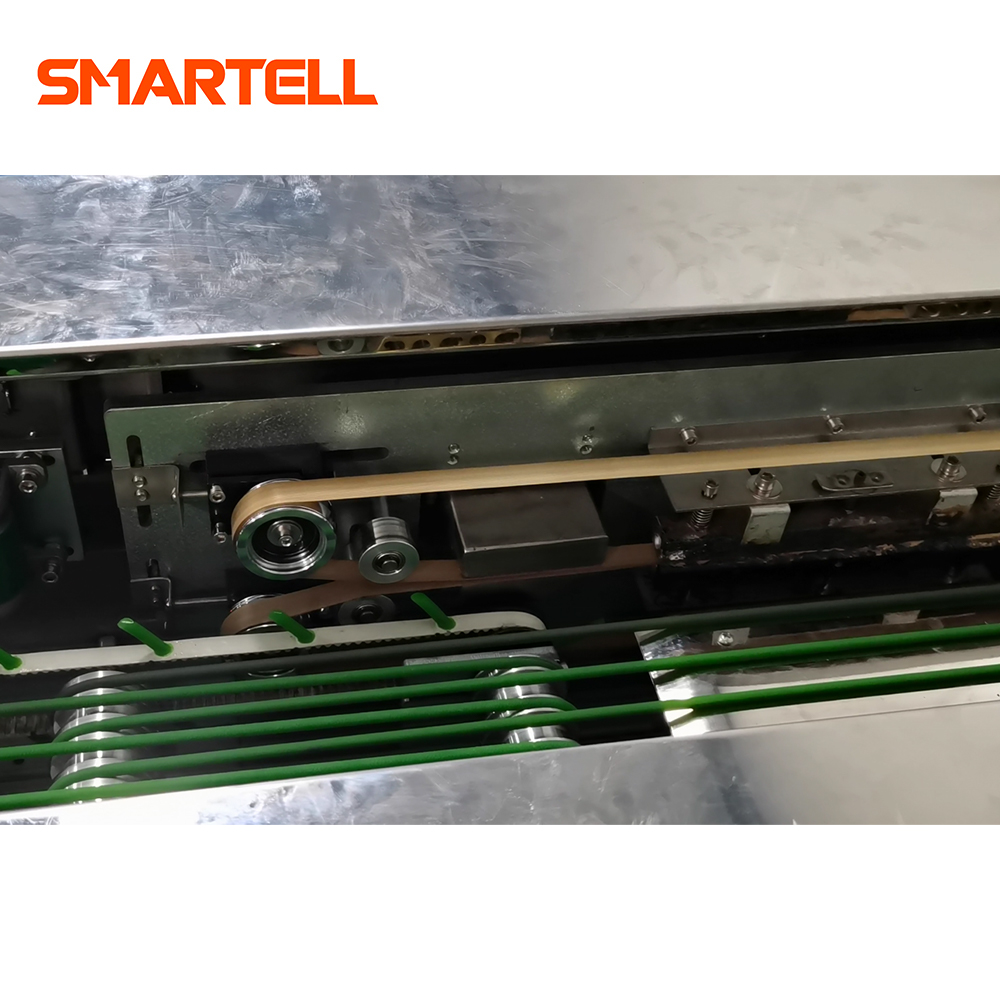 Machine d'emballage automatique de poly-sacs, découpe à froid et thermoscellage Double face, SMT-4001