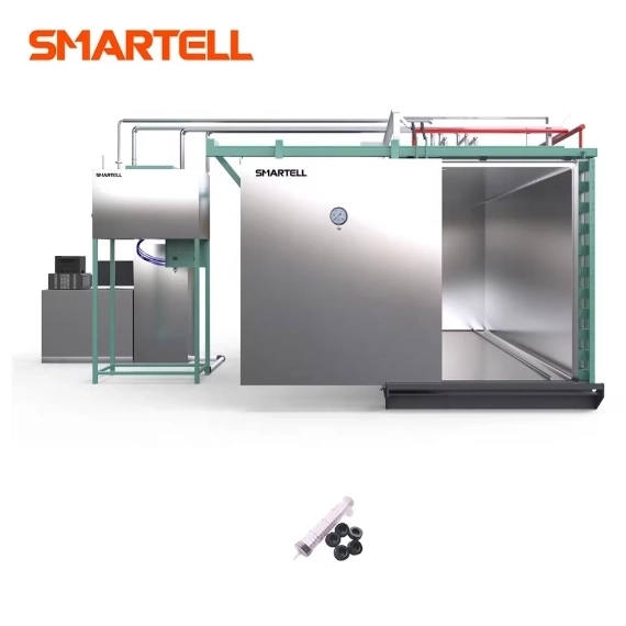 Machine de stérilisation à l'oxyde d'éthylène dédié à la ligne de production de seringue dédiée à 20 m.