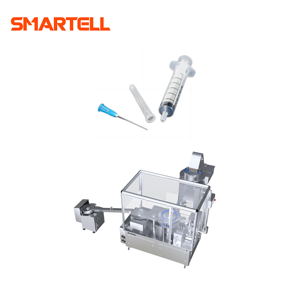 Machine de tampographie de seringue de production efficace SMT-2001, fabrication à grande vitesse