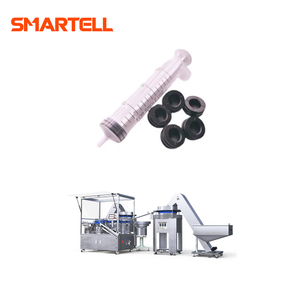 Les pièces de la seringue SMT-3305 ont assemblé la machine blanche inoxydable d'Assemblée de seringue de matériaux