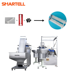 Ligne complète d'assemblage de corps de seringue, de piston et de joint