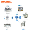 Machine à emballer automatique de boursouflure réglée par perfusion avec l'enroulement de tube de PVC
