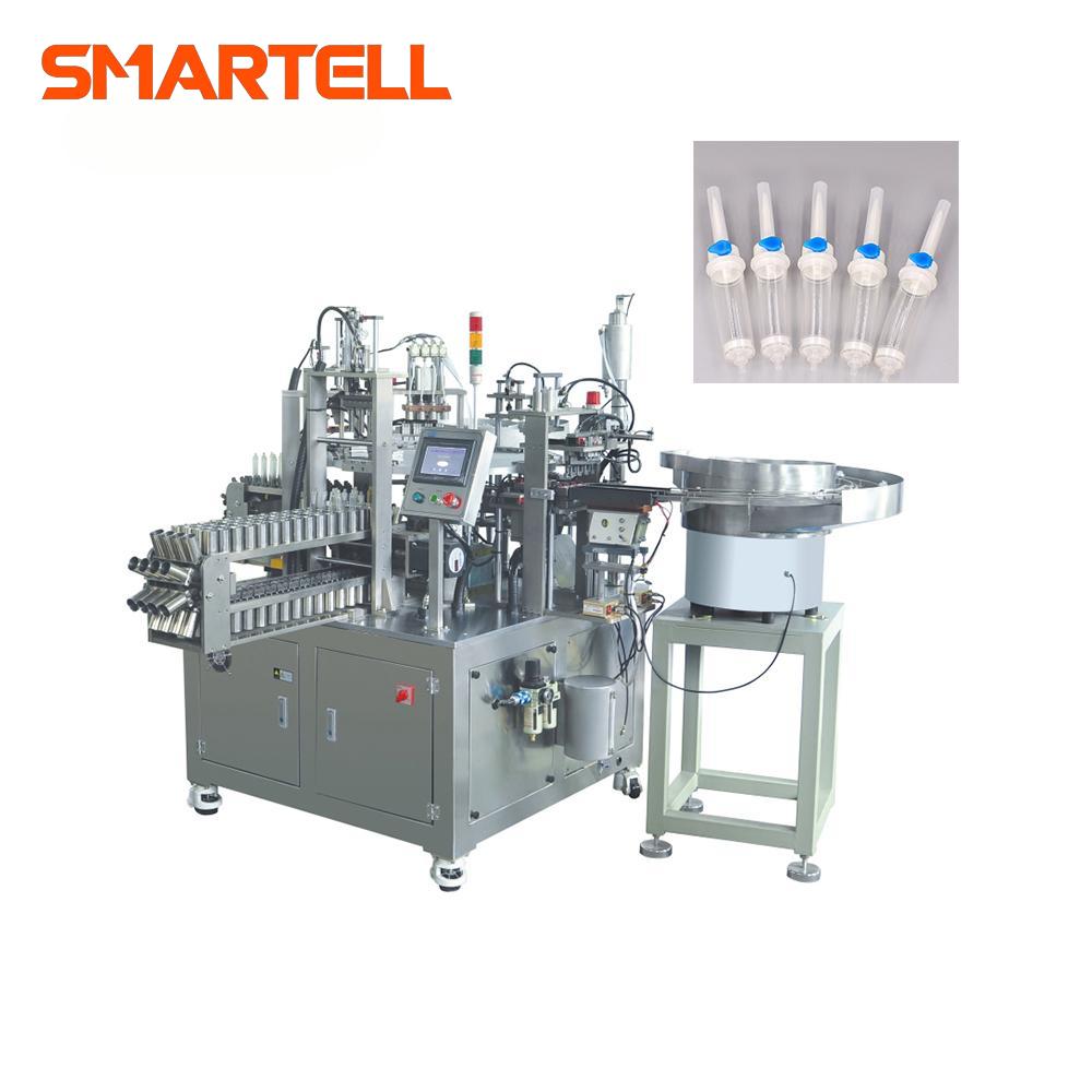 Les moules de pièces automatiques assemblent la machine à instruction de perfusion IV Machine d'assemblage