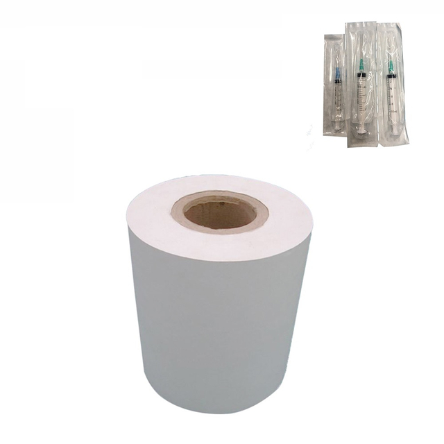 Papar enduit médical 60G + 3G pour utilisation de machine d'emballage sous blister souple avec impression personnalisée
