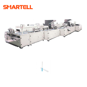 Machine d'assemblage d'aiguilles hypodermiques, siège d'aiguille automatique/alimentateur de canule, SMT-3104 entièrement automatique