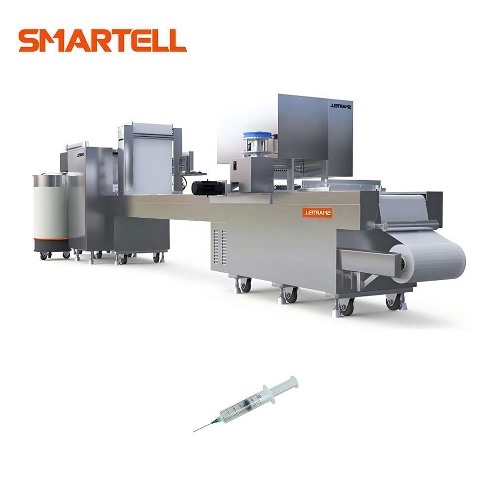 Machine d'emballage à blister automatique à grande vitesse pour seringue médicale jetable