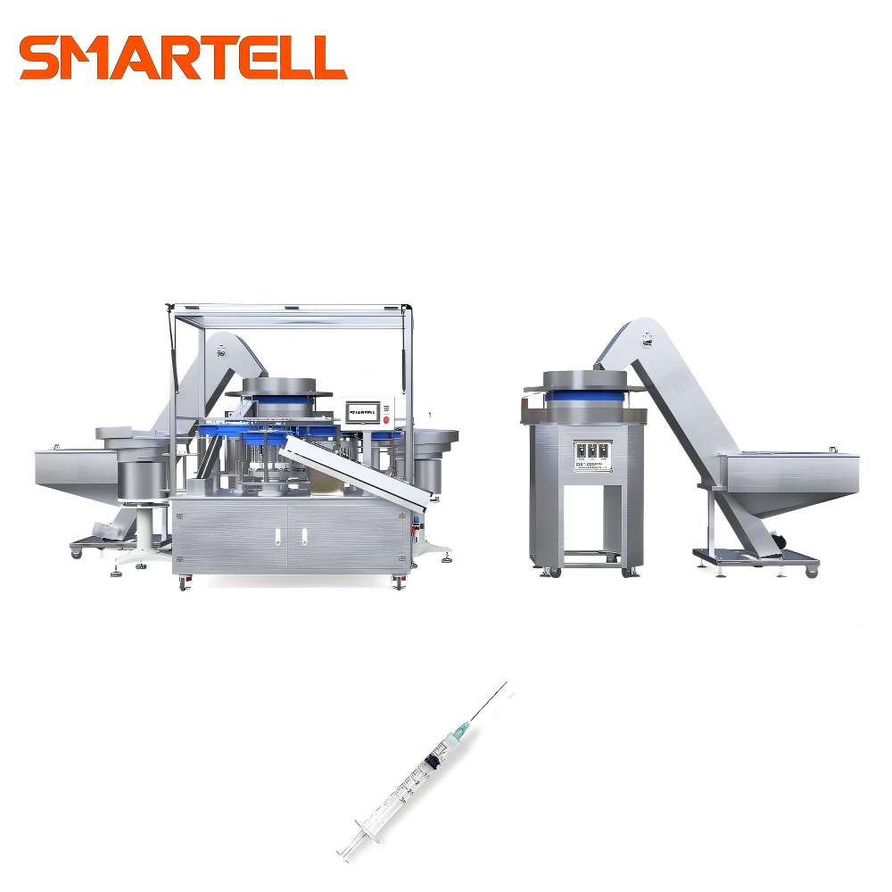 Ligne de production d'usine médicale Nouvelle machine à assemblage de seringue jetable 3 ml automatique
