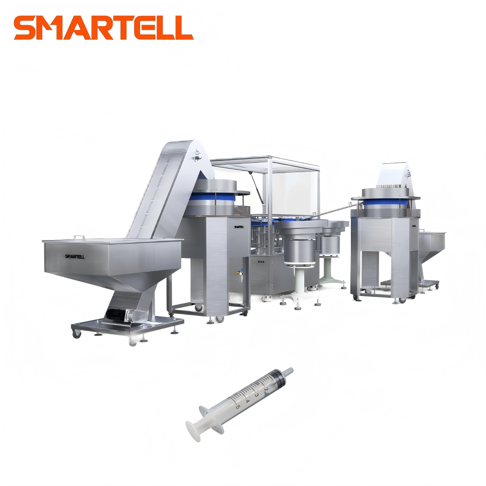 Normes médicales Normes stériles Machines d'assemblage de seringues à glissement stérile