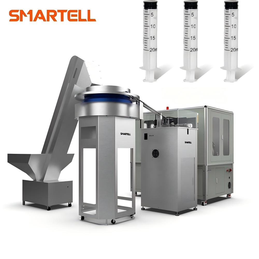 Machine de tampographie de précision à grande vitesse, pour barils de seringues jetables de 5ml, produit d'équipement industriel