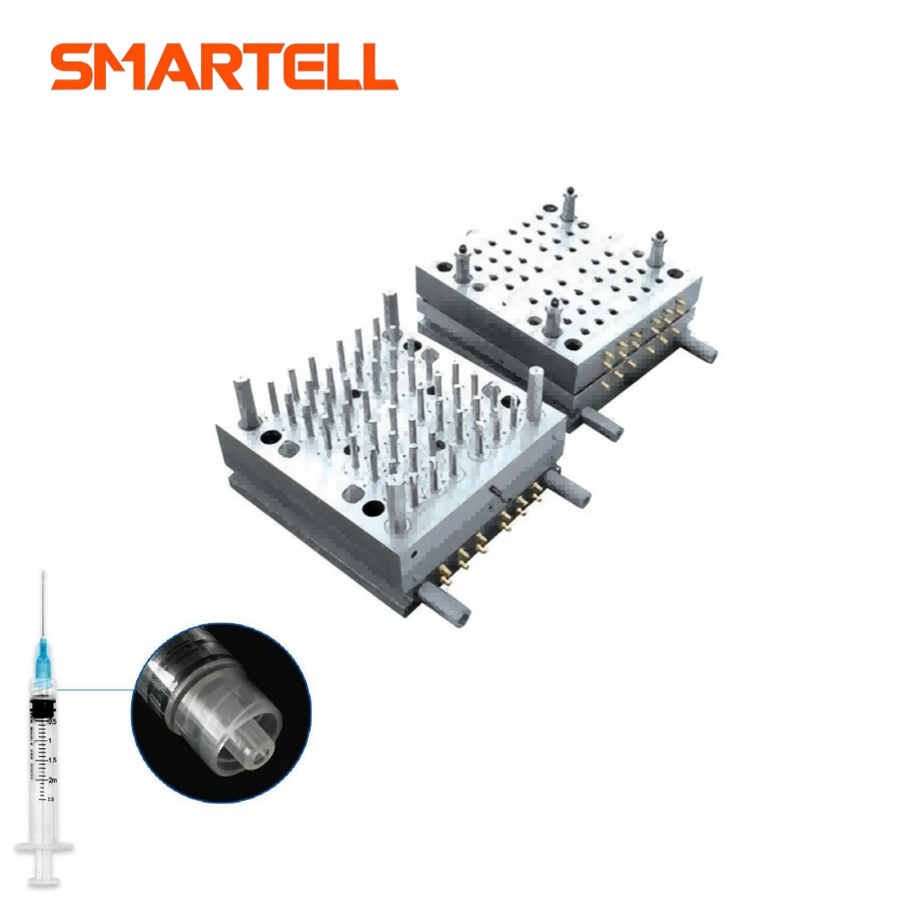 Moule de seringue Luer Lock jetable médical SMARTELL fabriqué dans le Jiangsu