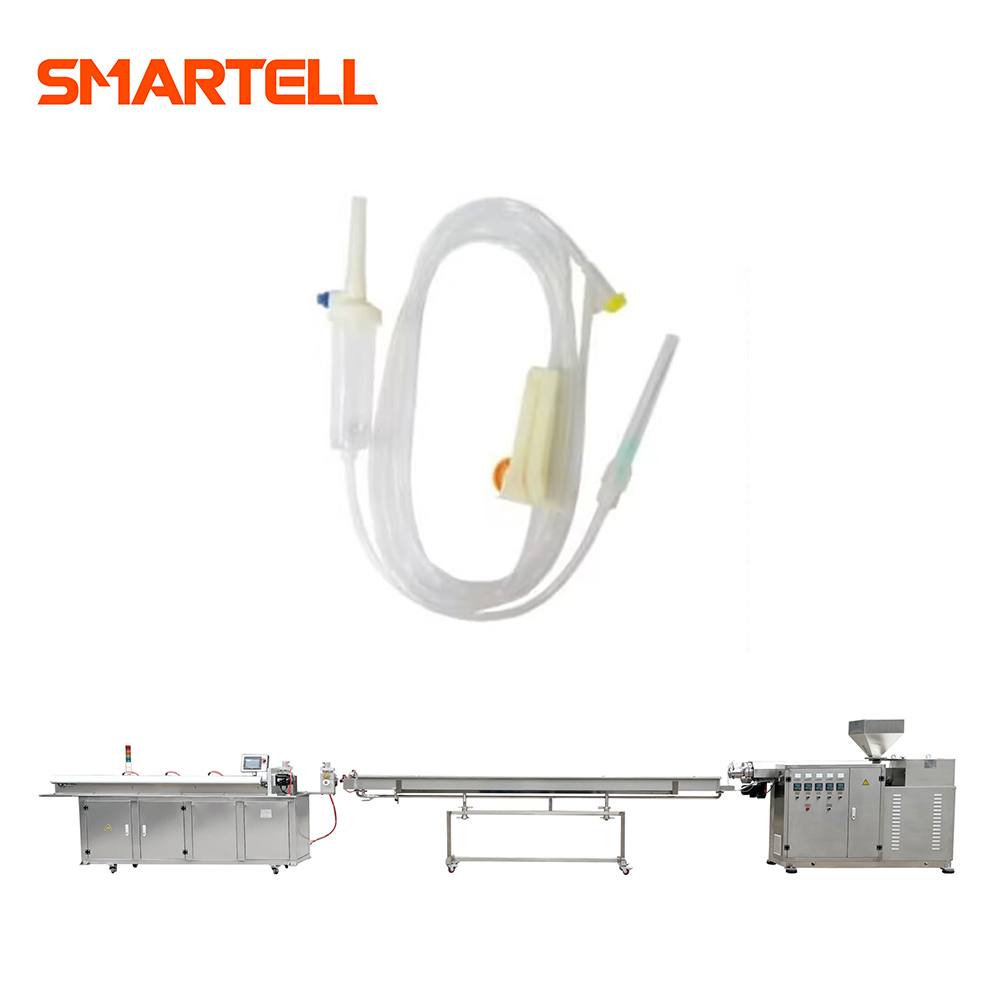 Type de séparation de gradient de haute précision machine d'extrusion de tube de PVC de vis