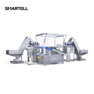 Machine automatique d'assemblage de seringues avec PLC et couvercle de protection