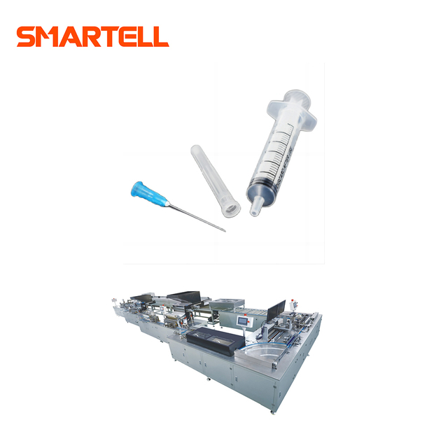 Machine d'assemblage d'aiguilles, capuchon, moyeu et Tube, Stable et efficace, 300 ml/min, SMT-3104