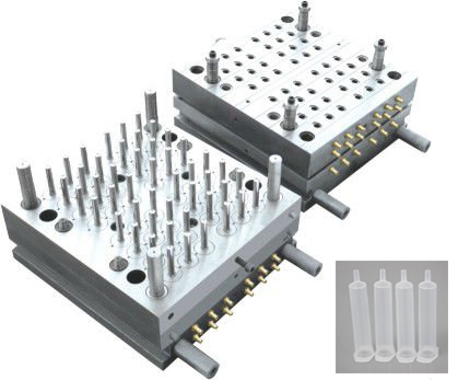 Moule &agrave; baril &agrave; seringue 