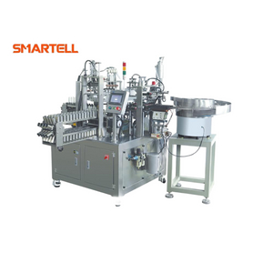 Perfusion Set Production Line Machine d'assemblage de chambre goutte à goutte en 6 parties