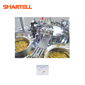 Machine d'assemblage de connecteurs en latex entièrement automatique pour ensemble de perfusion