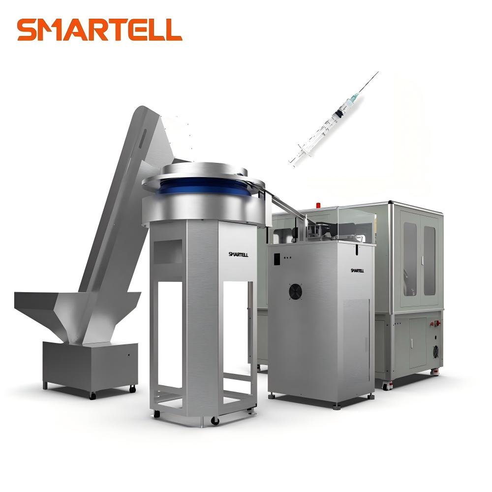 Machine d'impression de baril à seringue auto de conception Smartell