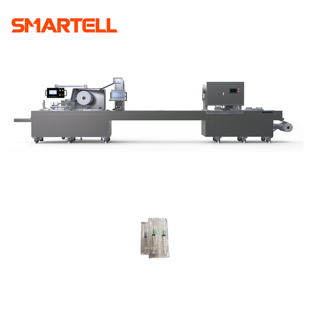 Machine d'emballage sous blister automatique en PVC, seringue SMT-4420, autres machines de conditionnement à grande vitesse