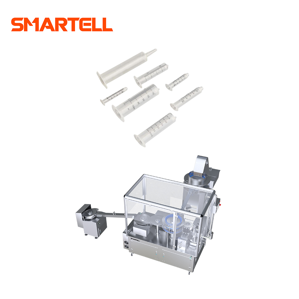 Impression entièrement automatique de baril de seringue SMT-2001, avec dispositif de protection, Machine de tampographie