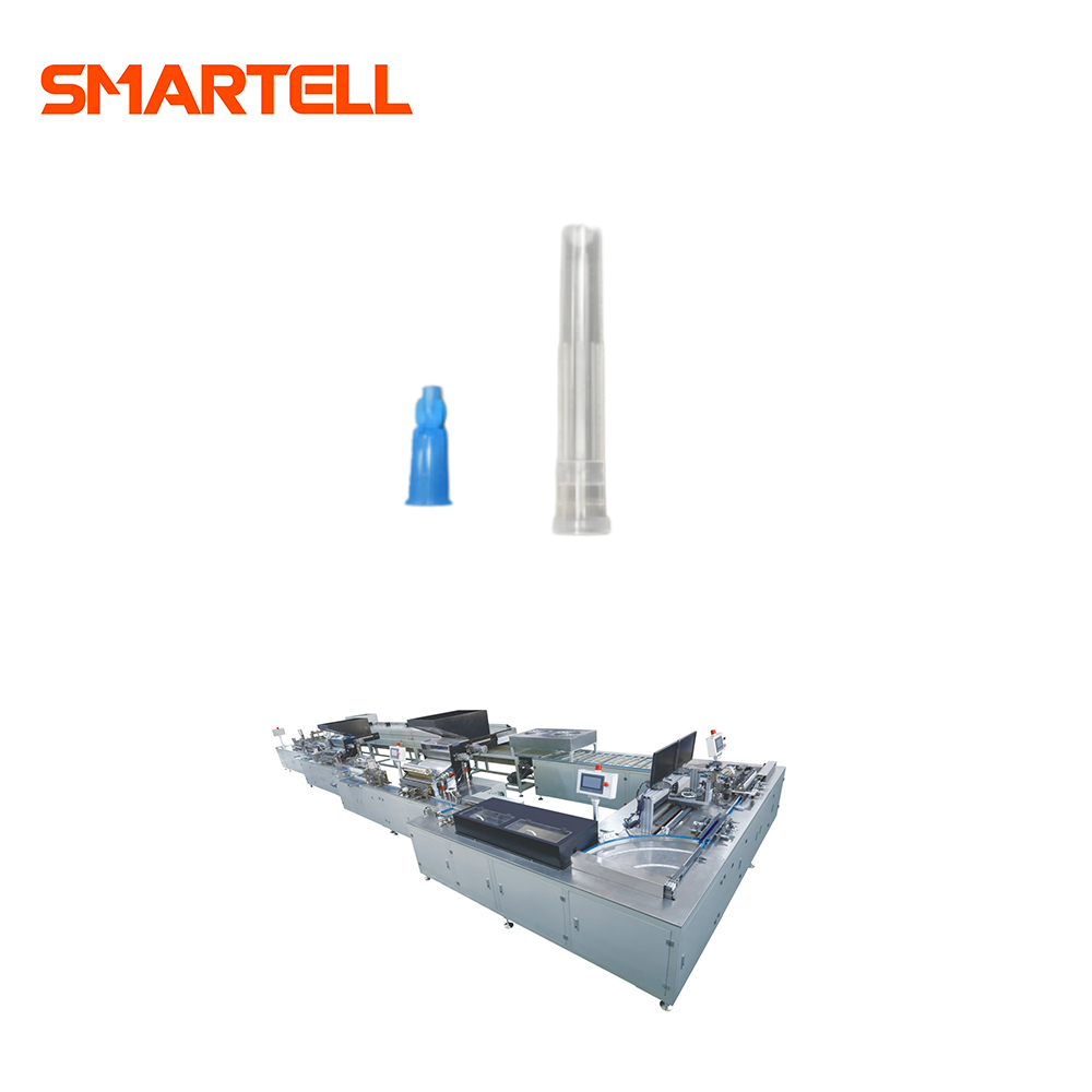 Machine d'assemblage d'aiguilles hypodermiques SMT-3104, avec chargeur pour chaque pièce, 3000kg