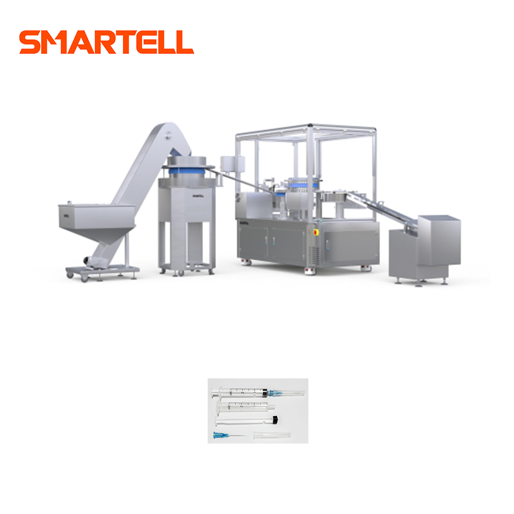 Taux d'impression 220-250 pièces/min, Machine de tampographie à régulation Simple, baril de seringue