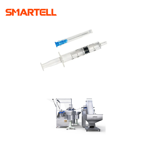 Machine d'assemblage de seringues à solution fiable et à sécurité améliorée SMT-3305