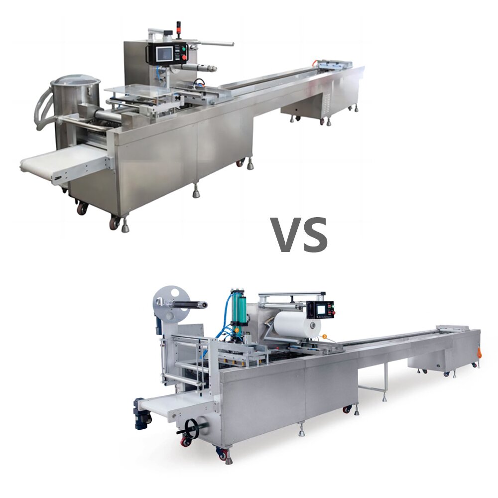 Comparaison entre les machines d'emballage sous blister souple et les machines d'emballage sous blister dur