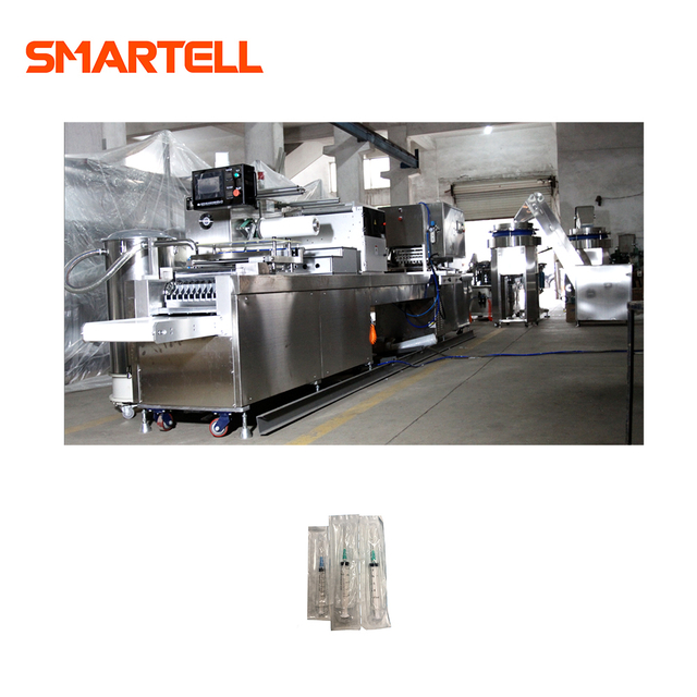Machine molle de boursouflure d'emballage de seringue et d'autres produits médicaux SMT-4420