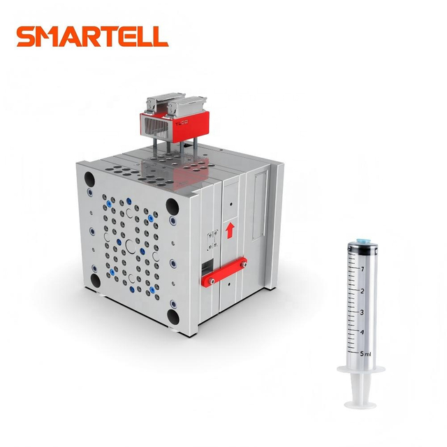 Moulage par injection de seringue médicale SMARTELL pour pièces en PP