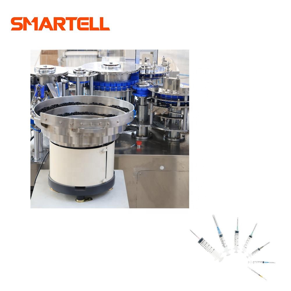 Machine d'assemblage de seringues régulières SMARTELL en 3 parties 
