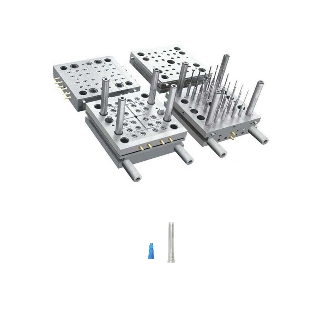 Machine de moulage par injection plastique 1280KN, pour ligne de production de joints de piston de baril de seringue jetable