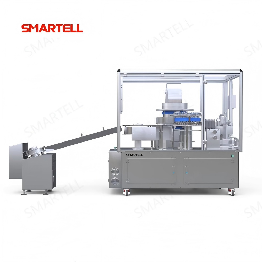 Machine de tampographie automatique SMARTELL pour baril de seringue de vaccin
