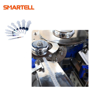 Machines d'assemblage automatique de seringue régulière en 3 parties de 5 ml, bonnes performances