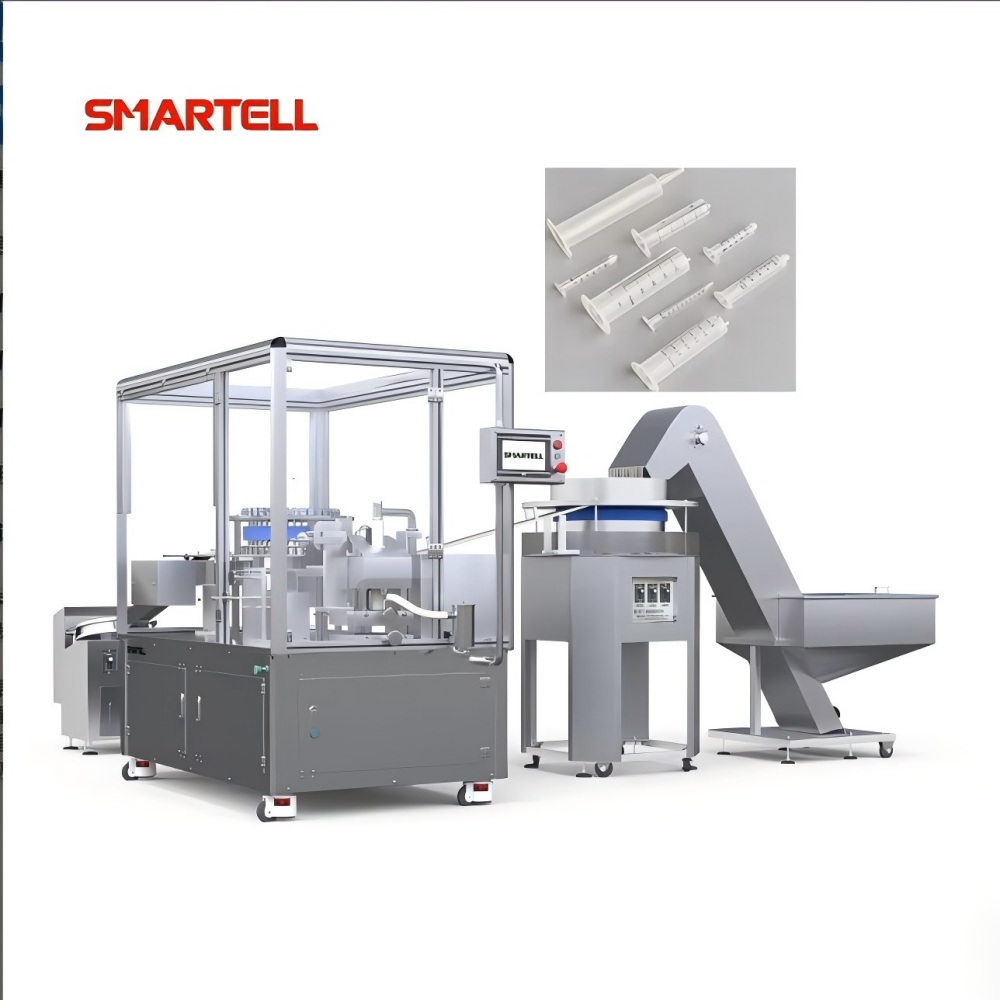 Machine de tampographie automatique SMARTELL pour baril de seringue de vaccin