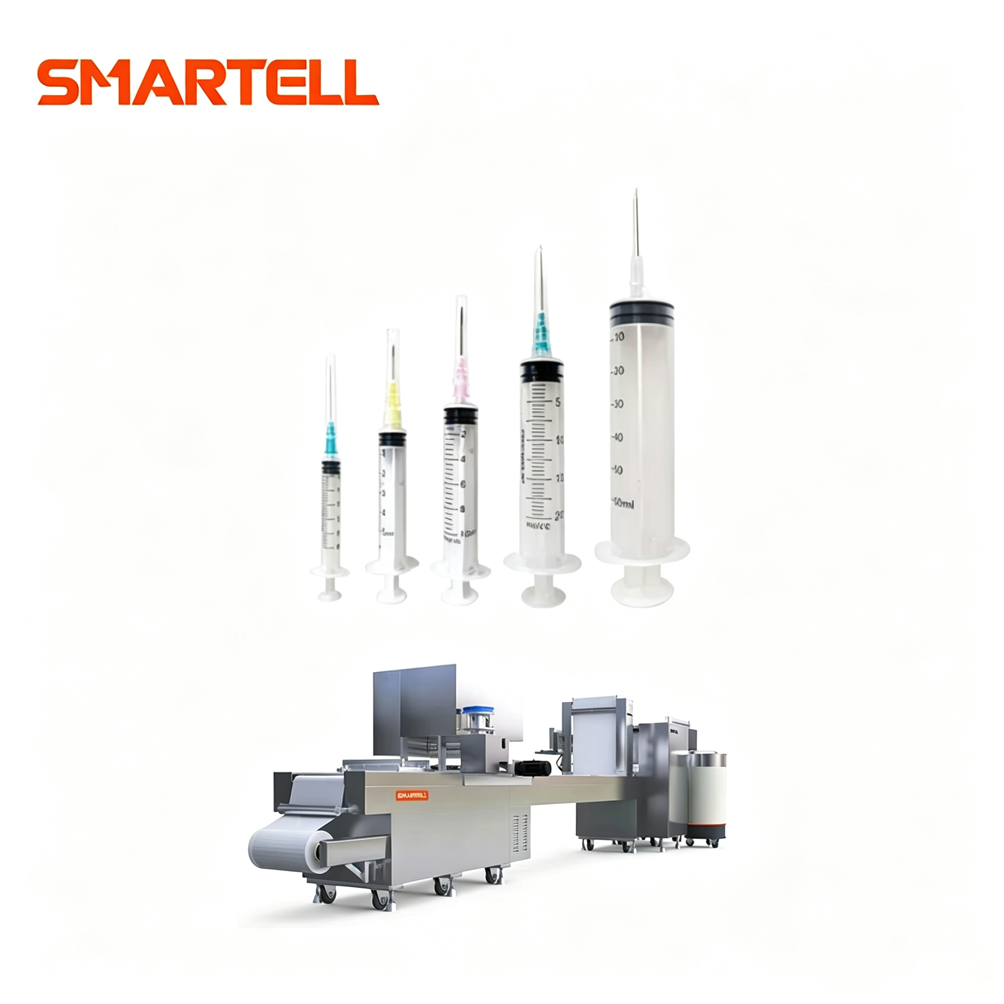 Ensemble de perfusion de seringue entièrement automatique, machine d'emballage sous blister pour consommables médicaux jetables