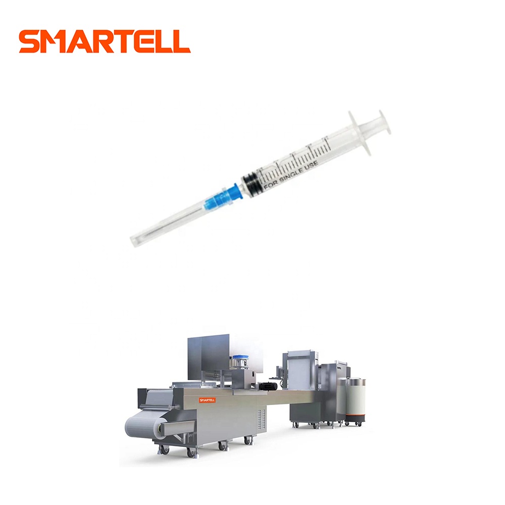Machine d'emballage sous blister souple pour seringues SMARTELL SMT‑4420, application médicale, facile à utiliser et productivité élevée