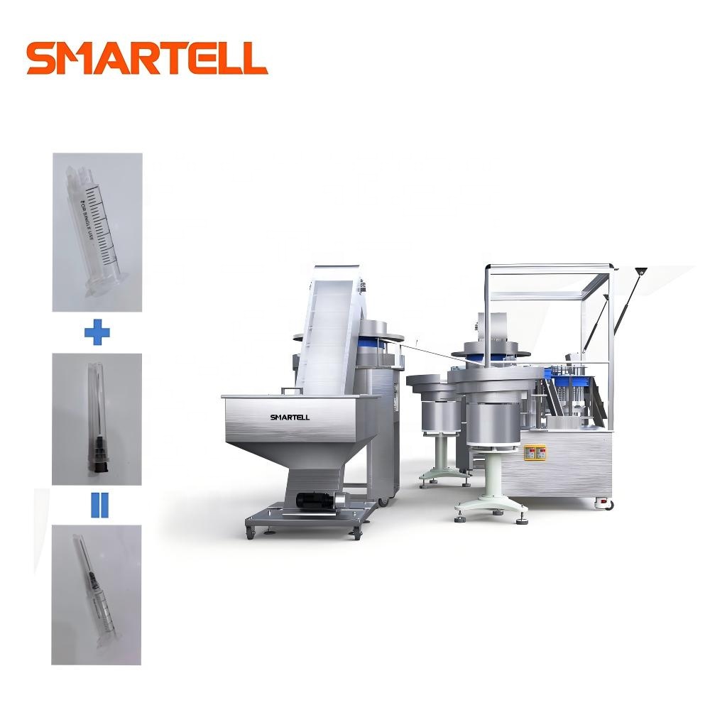 SMARTELL – Machine d'assemblage de seringues de vaccins, nouveaux produits, pour assemblage d'aiguilles de joint de piston de baril de 0.5ml et 1ml