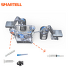 Machine d'assemblage de seringues SMT-3305, poids de 1500kg, équipement, baril + piston + joint + aiguille