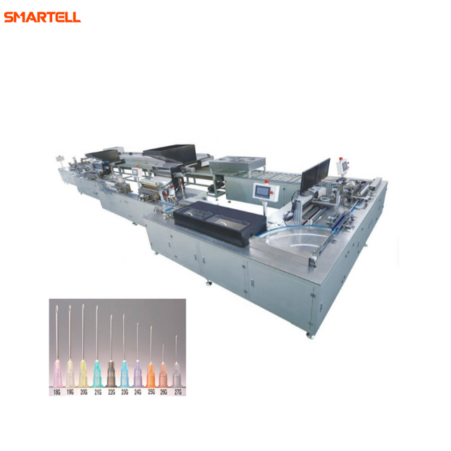 Solution de projet de chaîne de montage hypodermique automatique de machine d'Assemblée d'aiguille clé en main