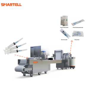 Machine d'emballage SMARTELL pour seringue jetable avec seringue de sécurité à désactivation automatique