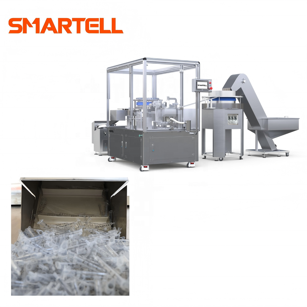 Machine complète automatique d'équipement de production de seringues jetables